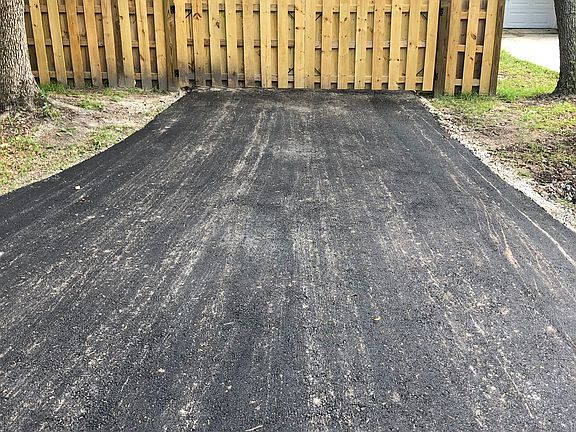 Gated entrance to back yard!