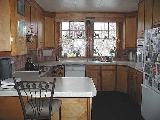 north side of kitchen