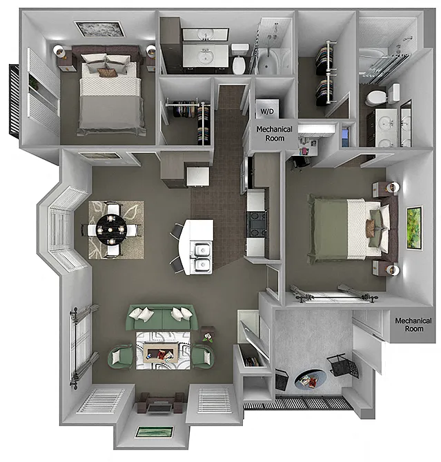 Floor plan B4 (Manzanita)