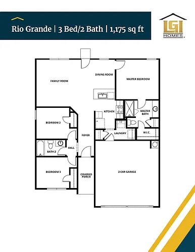Floor plan Rio Grande