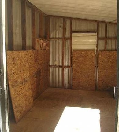 Inside Storage Shed