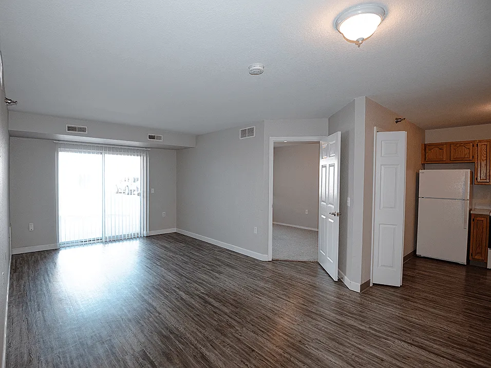 Living Room with Attached Patio/Balcony