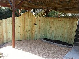 New fence