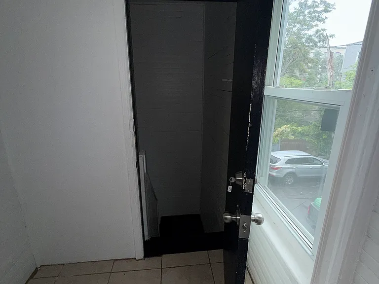 Kitchen Exit Stairs to Backyard