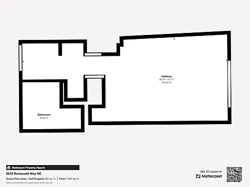 Floor plan Studio