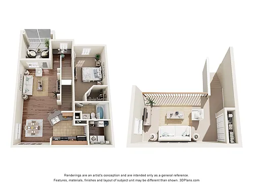 Floor plan Coventry with Loft