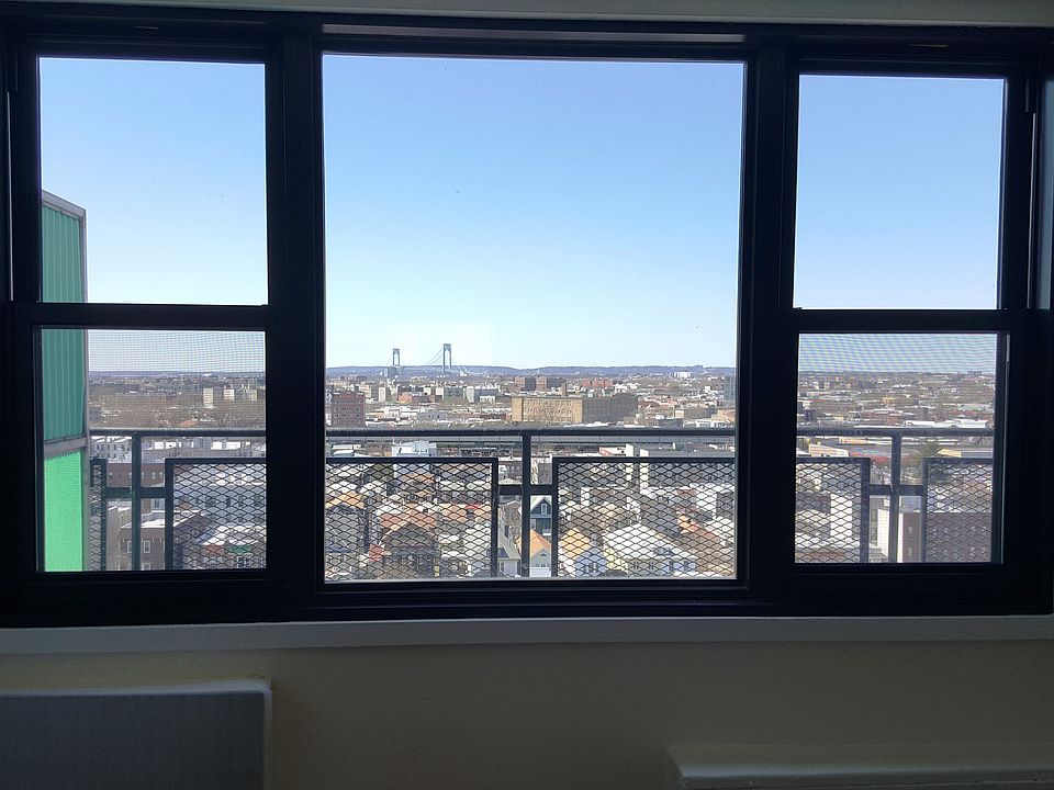 Outside living room window