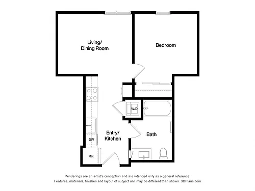 Floor plan B12B
