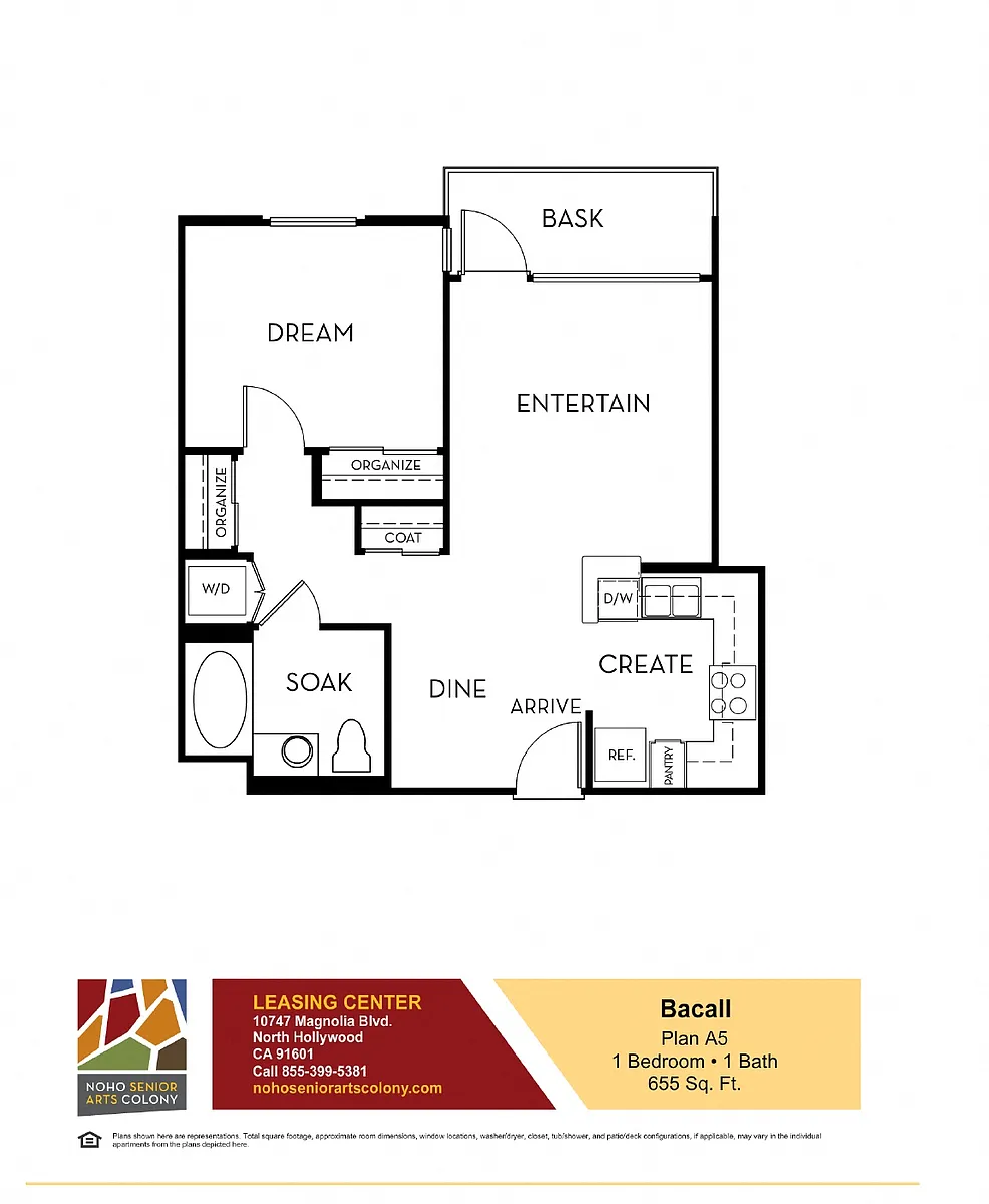 Floor plan Bacall