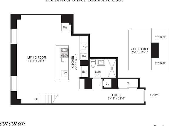 2nd image of 250 Mercer St APT C511