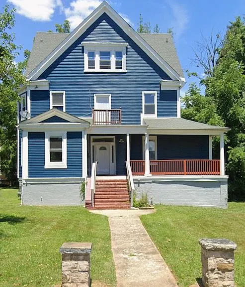 Photo of external house - blue