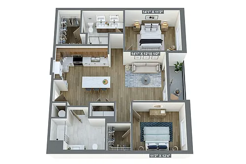 Floor plan B4a