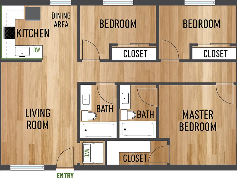 D1 Three Bedroom D1 Three Bedroom