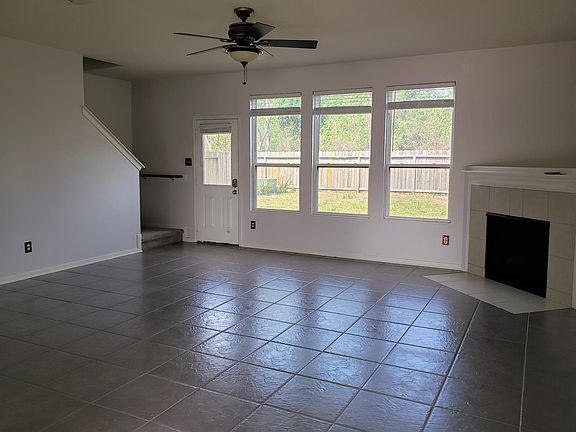 Huge living room is great for entertaining.