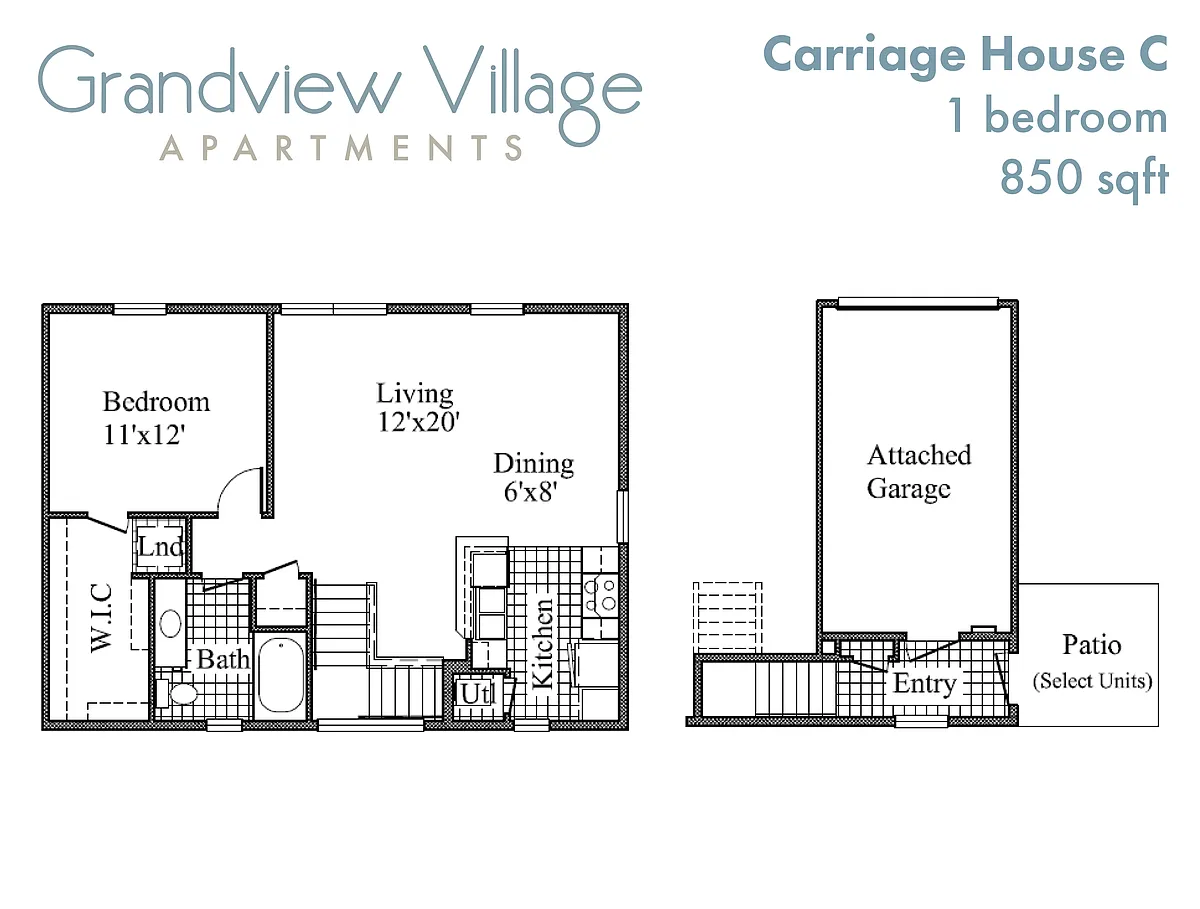 Floor plan Carriage House - C