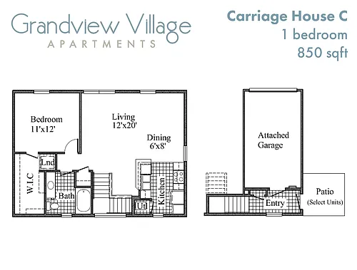 Floor plan Carriage House - C