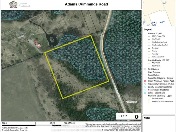 0 Adams Cummings Rd, Trent Lakes, ON K0L 1J0