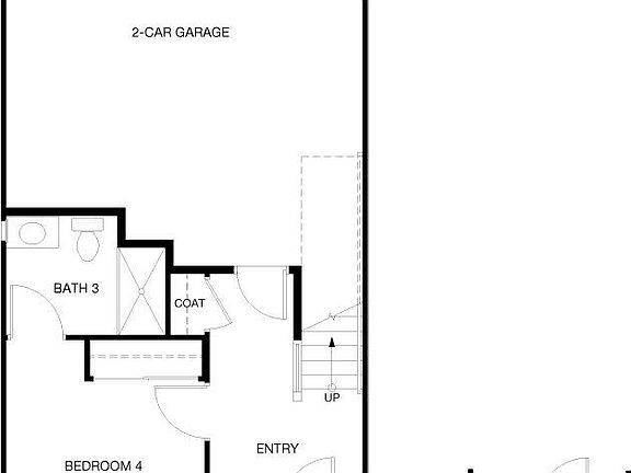 1st floor, complete bedroom with bathroom