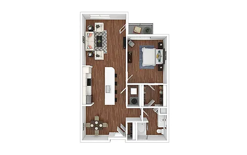 Floor plan Dusk - Renovated