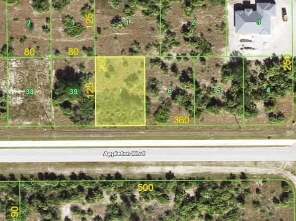 14324 APPLETON BOULEVARD LOT 7, PORT CHARLOTTE, FL 33981