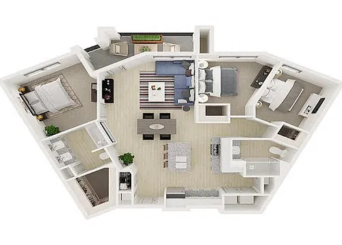 Floor plan C1
