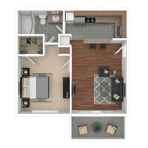 Floor plan Boxwood - East