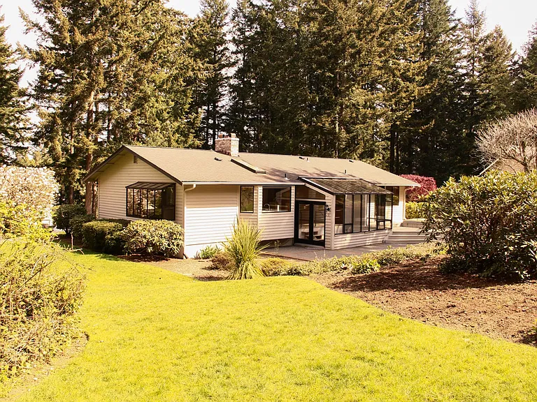 View of house from backyard.