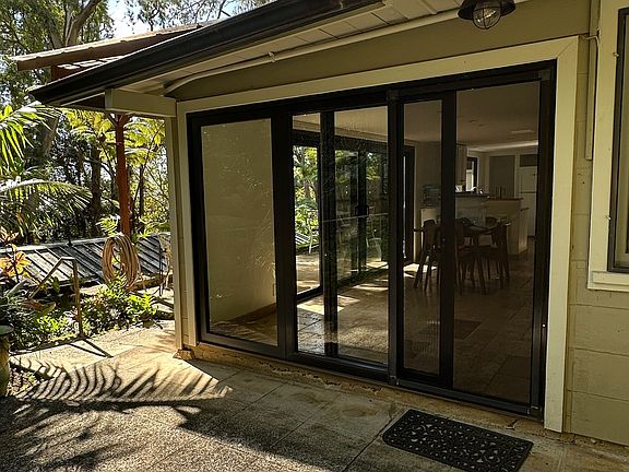 entryway into the house