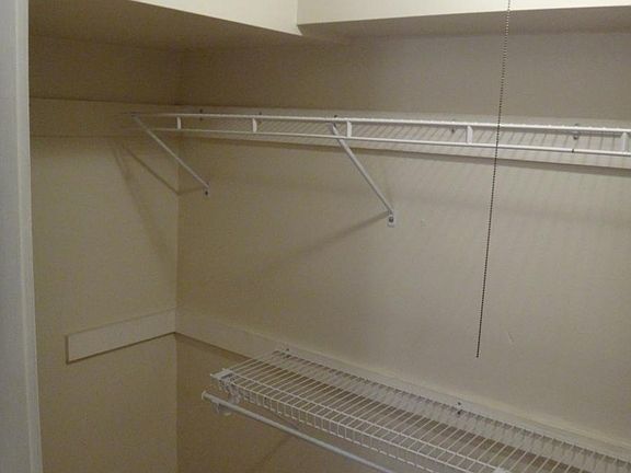 Large walk in closet