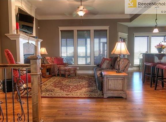 Open floor plans allows easy entertaining