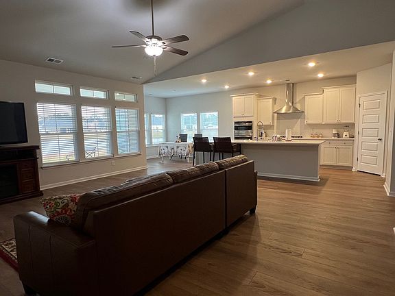 Kitchen is open to the great room.