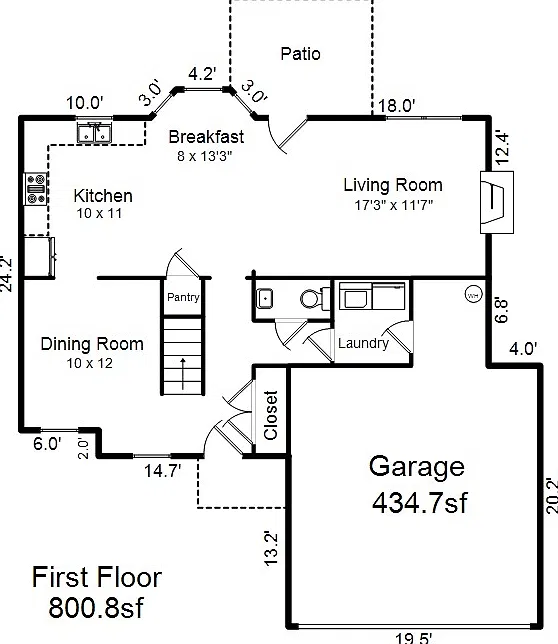 4 bed, 2.5 bath, 1789 sqft, $2,300 — Photo 2