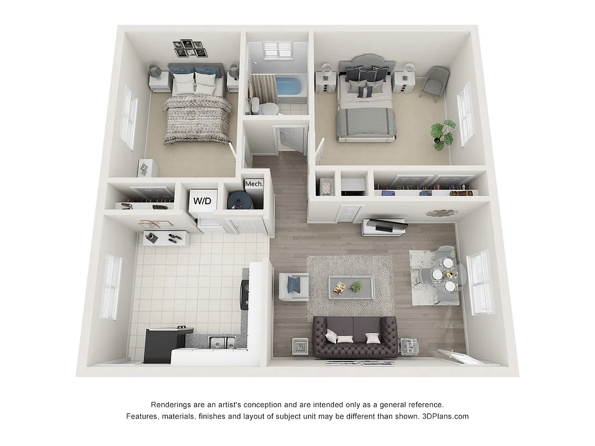 Floor plan Oakland