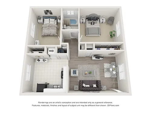 Floor plan Oakland