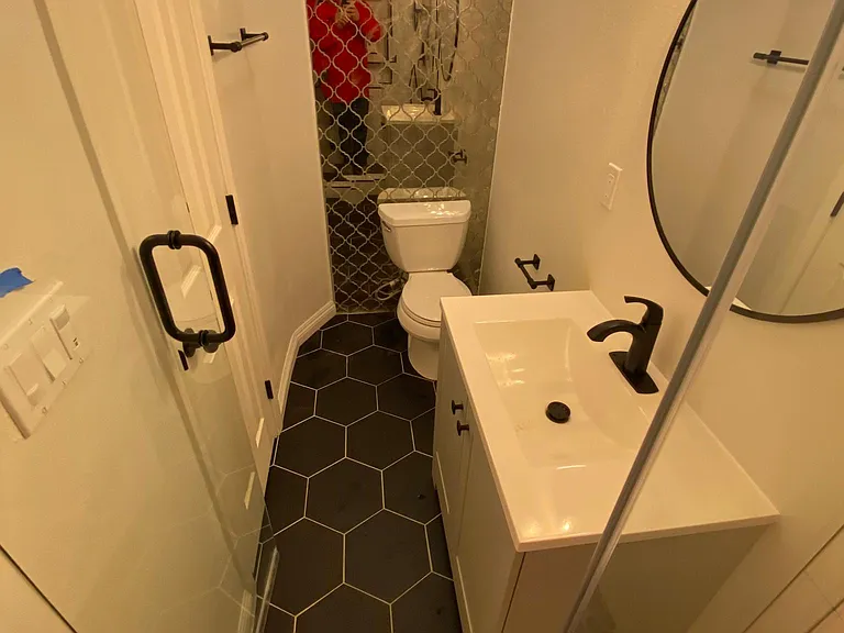 Downstairs full bath