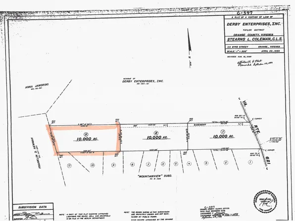 Pine Stake Rd, Rhoadesville, VA 22542