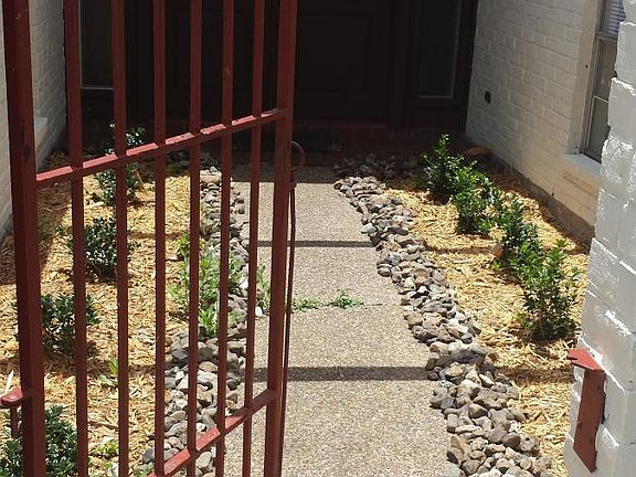 Nice garden in gated entrance