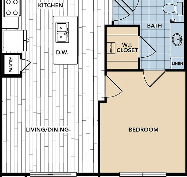A2 floor plan Broadstone North Ridge
