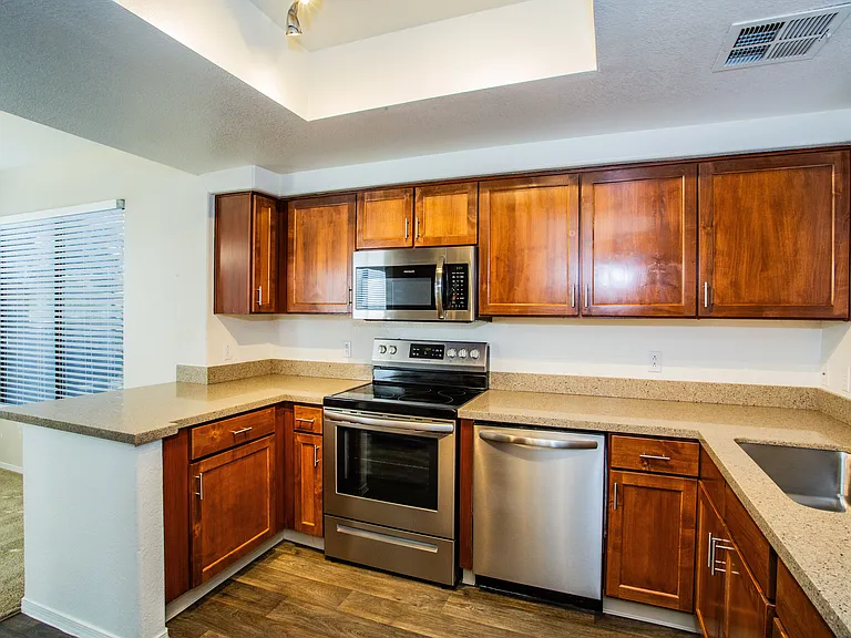 Kitchen with Stainless Steel Appliances*