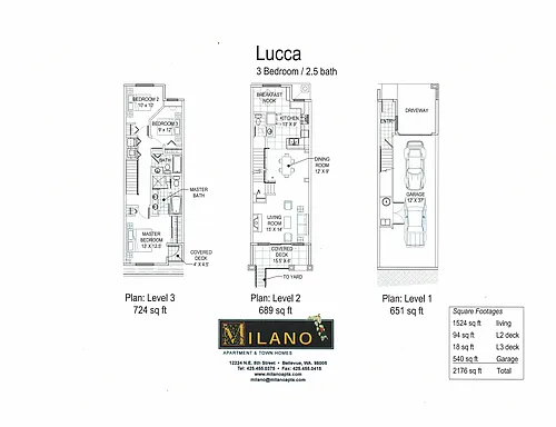 Floor plan Lucca