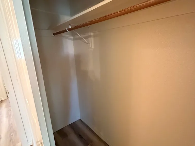 Master suite closet.