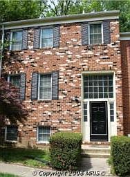 11718 Briary Branch Court -- Front of Townhouse
