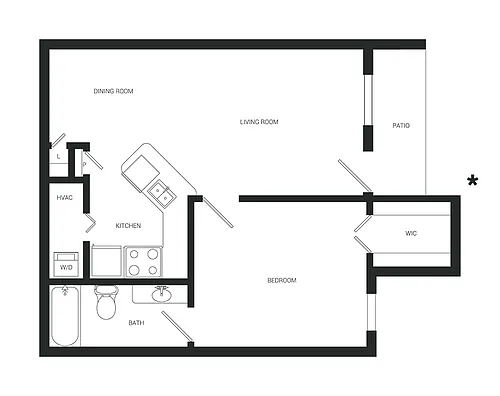 Floor plan Adair