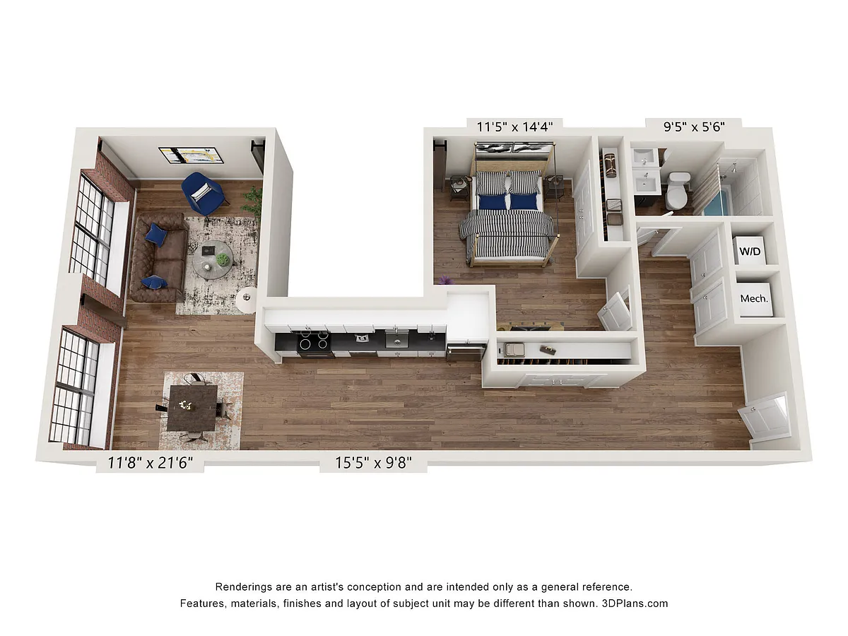 Floor plan The Carlton