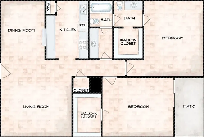 Floor plan D