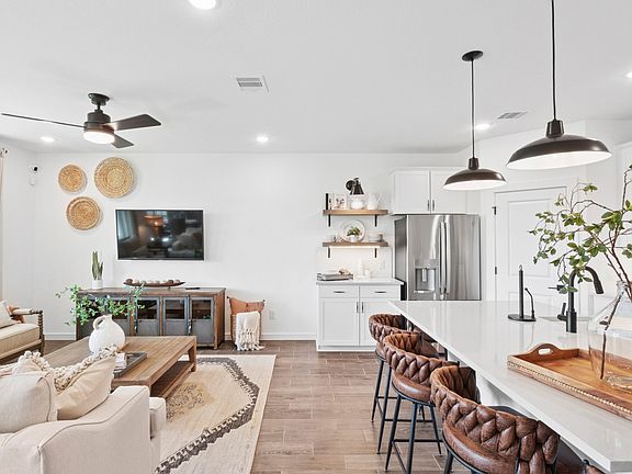 Open concept floorplan