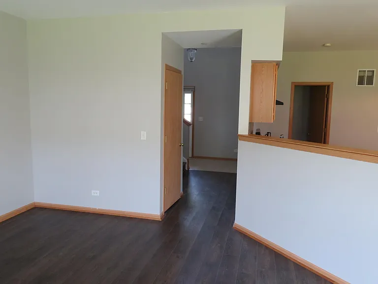 first floor hallway with small closet