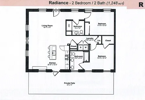 Floor plan RADIANCE