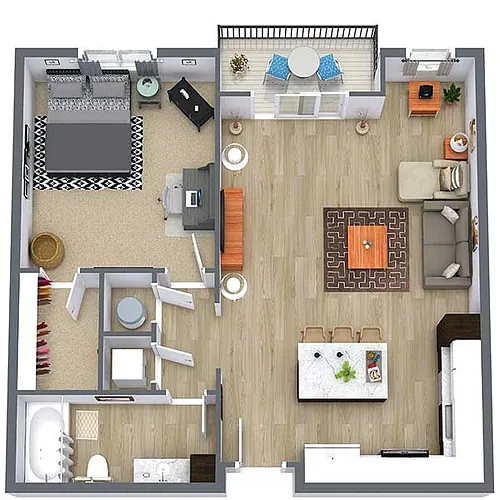 Floor plan Bayberry