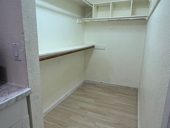 Walk in closet or storage